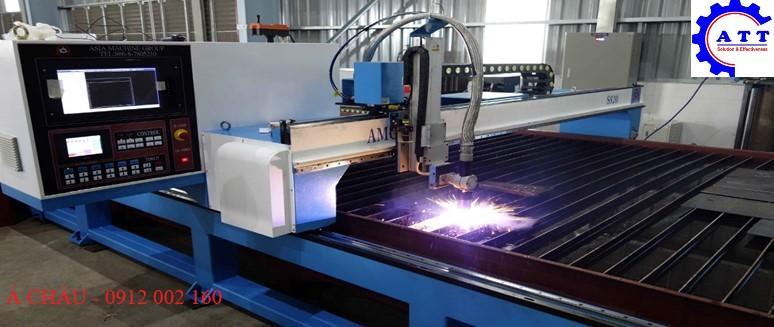 MÁY CẮT TÔN TẤM PLASMA CNC hãng AMG 4 series