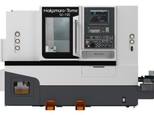 Máy tiện CNC hai đầu trục chính Nakamura Tome SC100