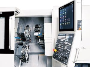MÁY TIỆN CNC NAKAMURA TOME BA THÁP PHÁO NTY3-100