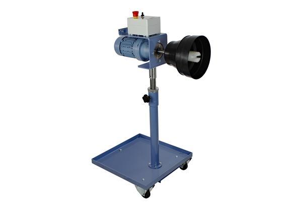 Máy tiện láng đĩa phanh trên xe TD 302