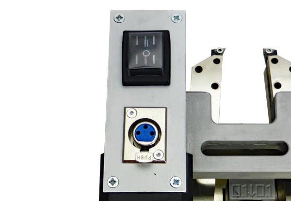 Máy tiện láng đĩa phanh trên xe TD 302