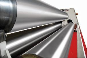 Máy lốc tôn thuỷ lực 4 trục AHS Akyapak